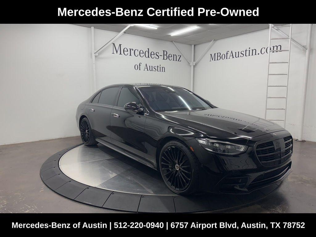 used 2022 Mercedes-Benz S-Class car, priced at $71,900