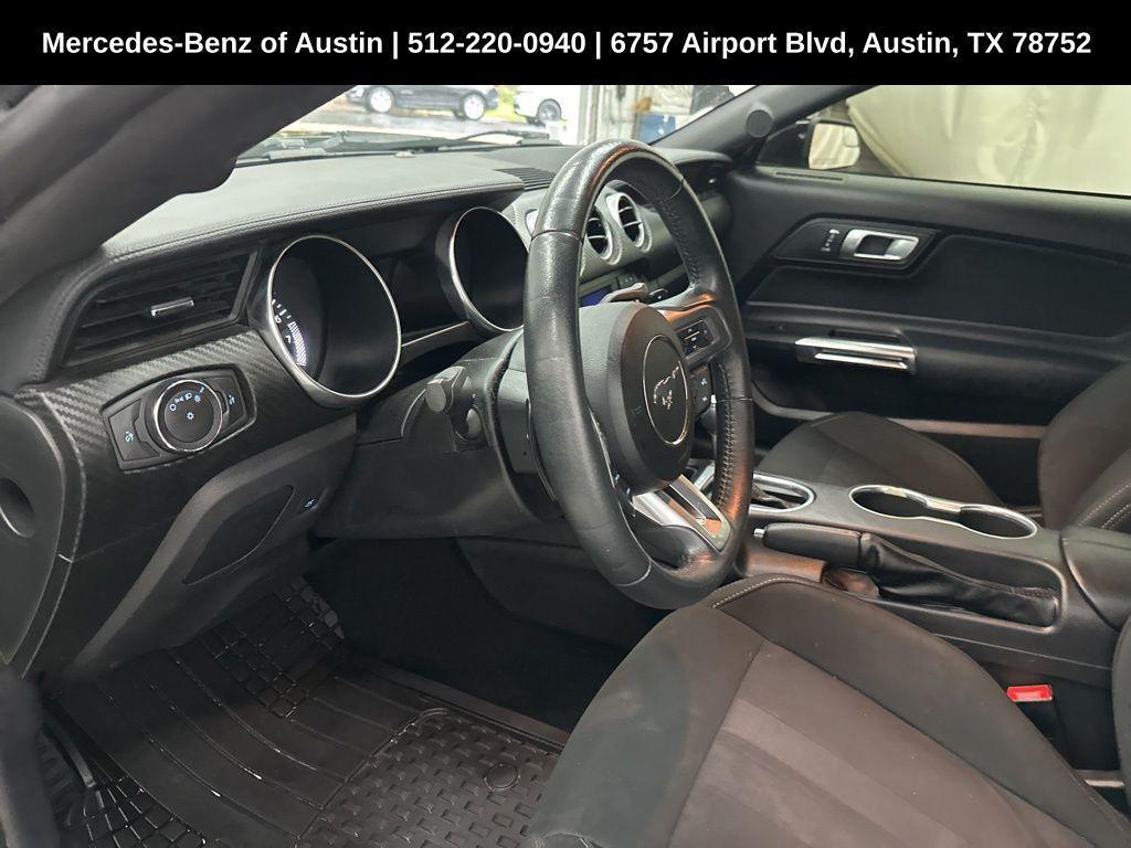 used 2019 Ford Mustang car, priced at $18,500