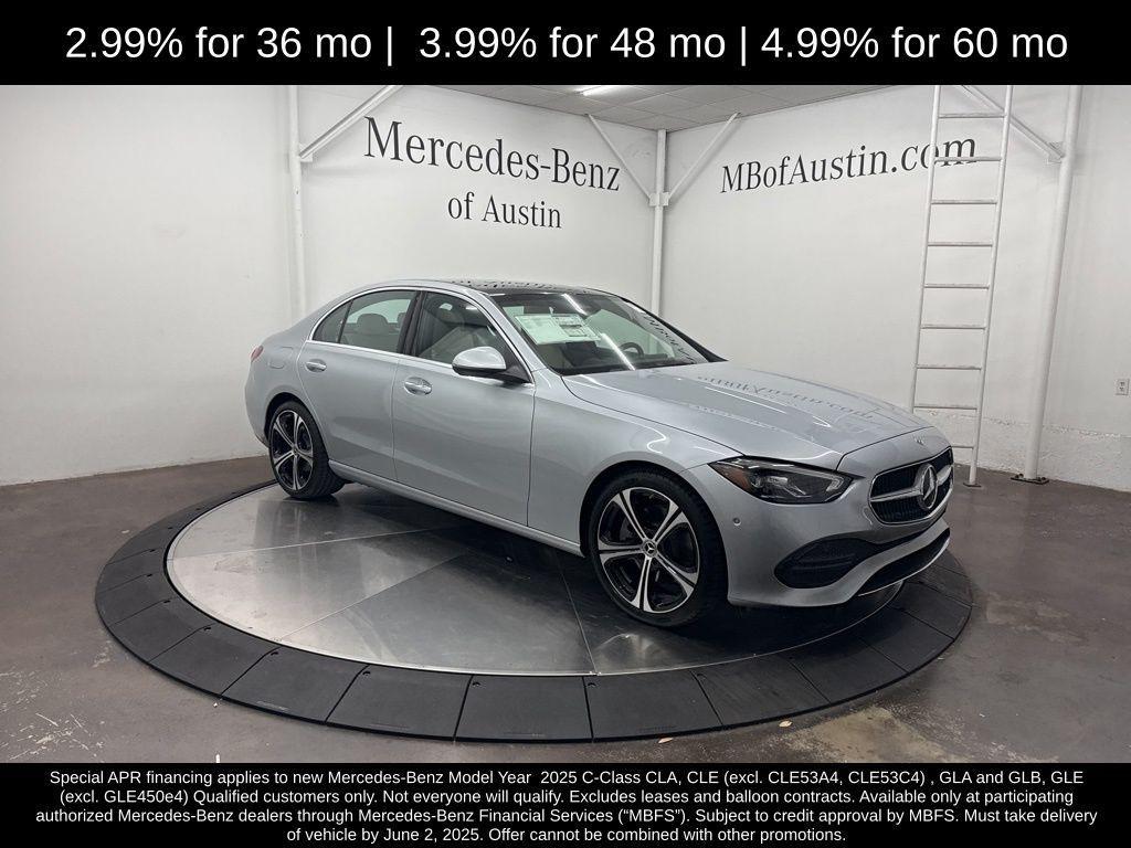 new 2025 Mercedes-Benz C-Class car, priced at $53,160