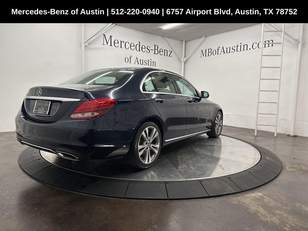 used 2018 Mercedes-Benz C-Class car, priced at $17,990