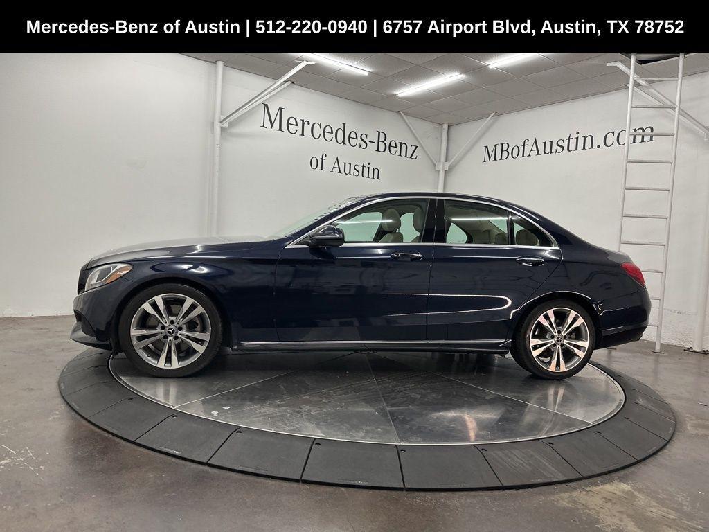 used 2018 Mercedes-Benz C-Class car, priced at $17,990