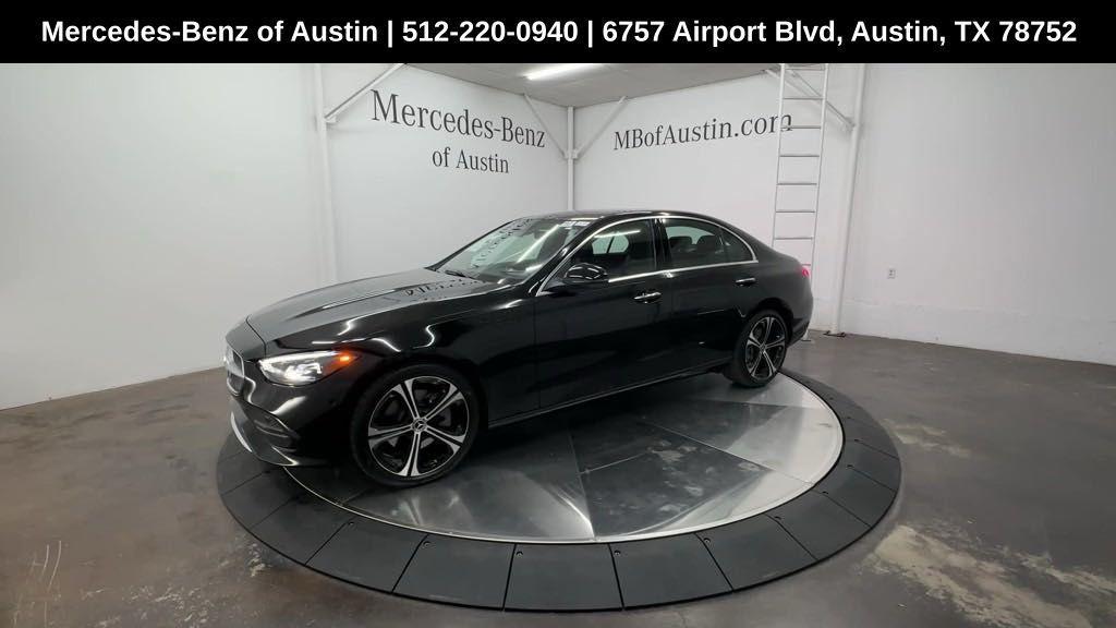 used 2024 Mercedes-Benz C-Class car, priced at $49,185