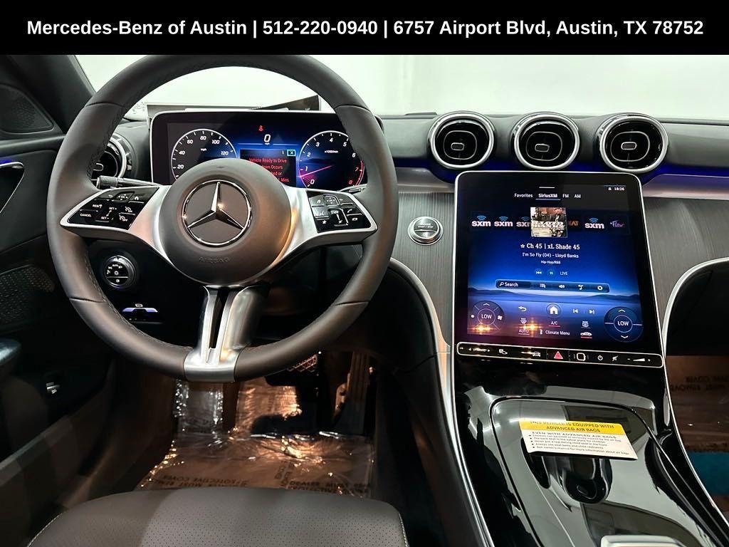 used 2024 Mercedes-Benz C-Class car, priced at $49,185