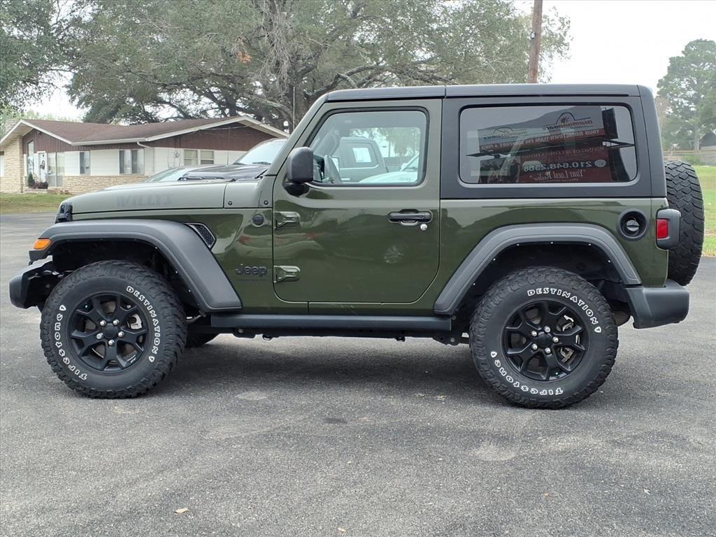 used 2022 Jeep Wrangler car, priced at $28,274