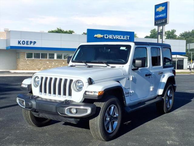 used 2022 Jeep Wrangler Unlimited car, priced at $30,394