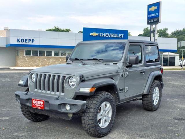 used 2021 Jeep Wrangler car, priced at $26,954