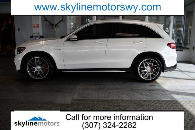 used 2019 Mercedes-Benz AMG GLC 63 car, priced at $54,776