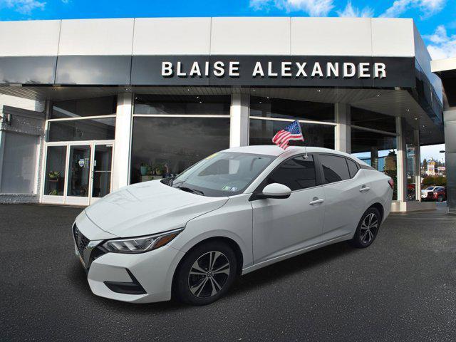 used 2021 Nissan Sentra car, priced at $16,500