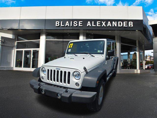 used 2017 Jeep Wrangler Unlimited car, priced at $25,500