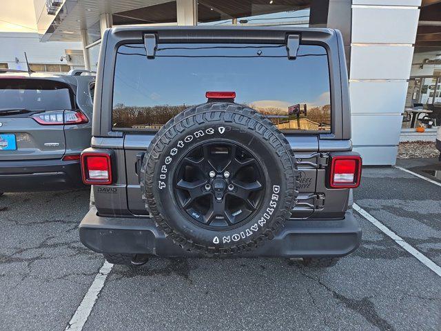 used 2021 Jeep Wrangler car, priced at $33,500