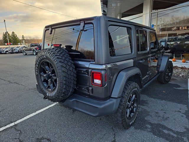 used 2021 Jeep Wrangler car, priced at $33,500