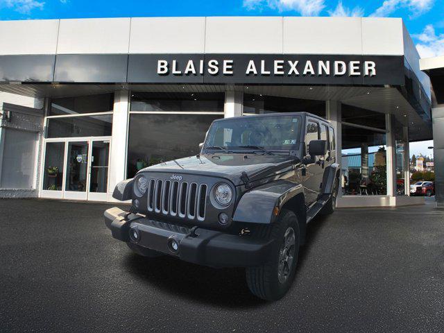 used 2017 Jeep Wrangler Unlimited car, priced at $18,500