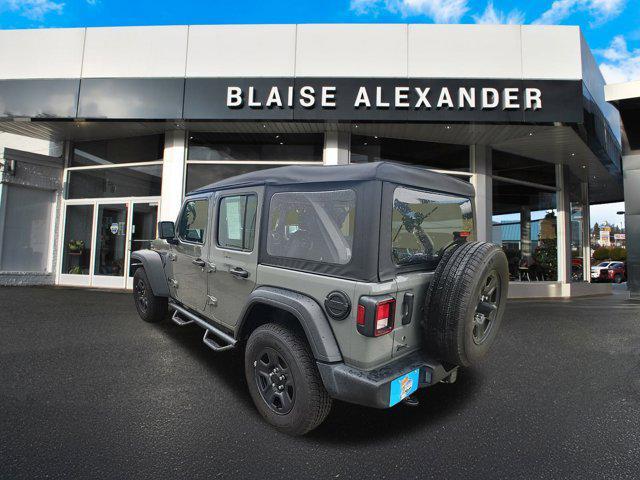 used 2023 Jeep Wrangler car, priced at $29,000