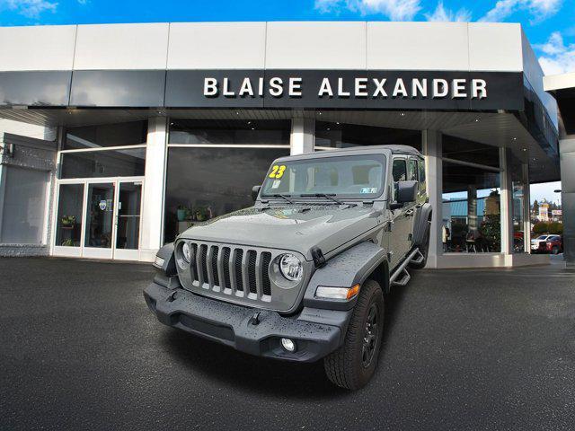 used 2023 Jeep Wrangler car, priced at $29,000