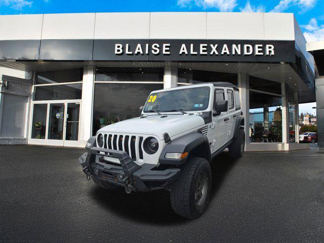 used 2020 Jeep Wrangler Unlimited car, priced at $26,000