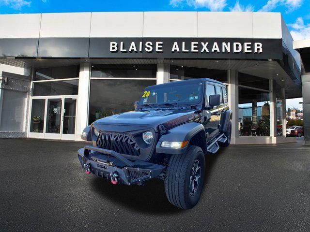 used 2020 Jeep Wrangler Unlimited car, priced at $31,500