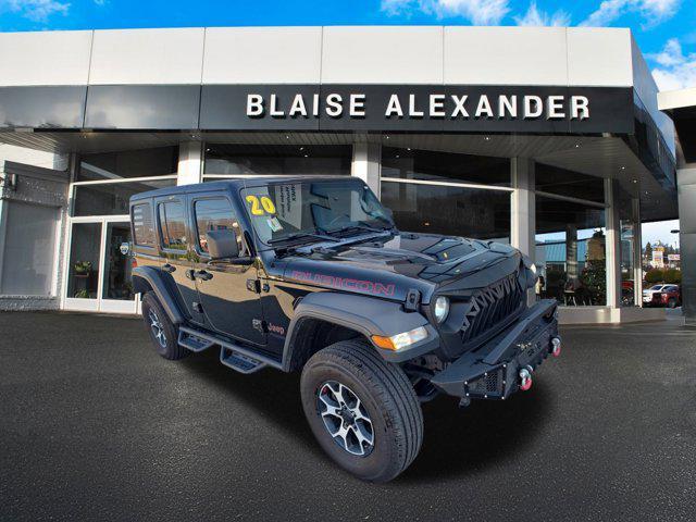 used 2020 Jeep Wrangler Unlimited car, priced at $31,500