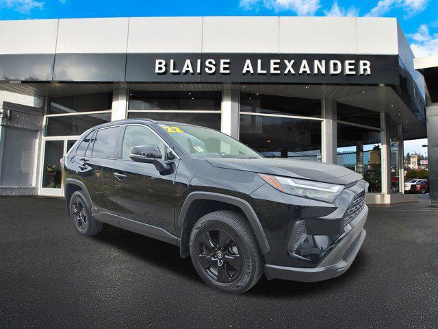 used 2022 Toyota RAV4 Hybrid car, priced at $30,500