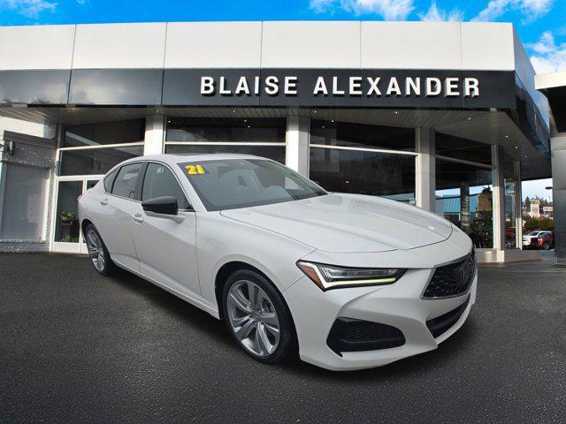 used 2021 Acura TLX car, priced at $28,500
