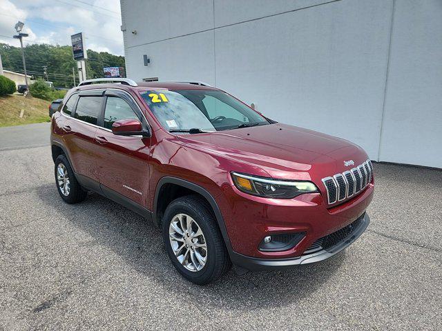 used 2021 Jeep Cherokee car, priced at $18,888