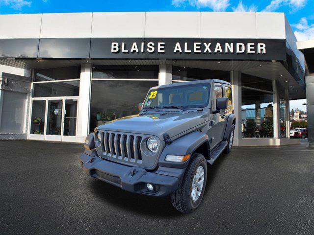 used 2023 Jeep Wrangler car, priced at $32,000