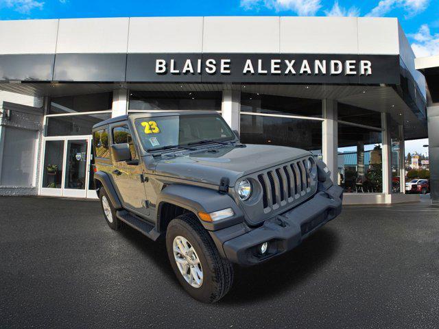 used 2023 Jeep Wrangler car, priced at $32,000