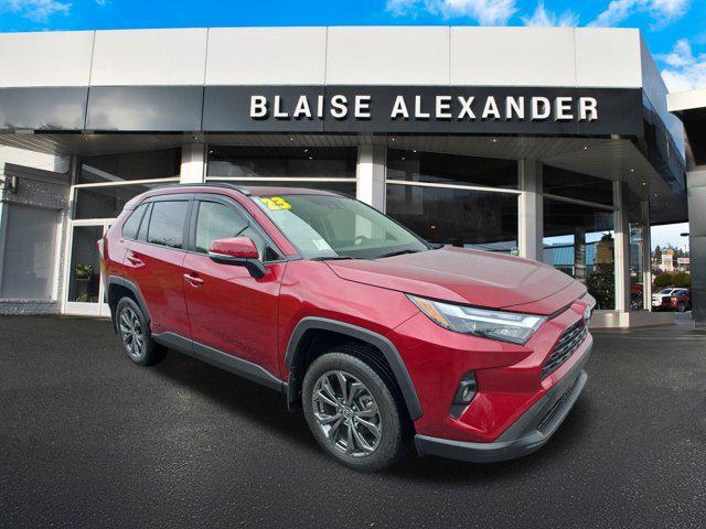 used 2023 Toyota RAV4 Hybrid car, priced at $34,000