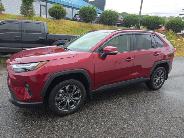 used 2023 Toyota RAV4 Hybrid car, priced at $38,500
