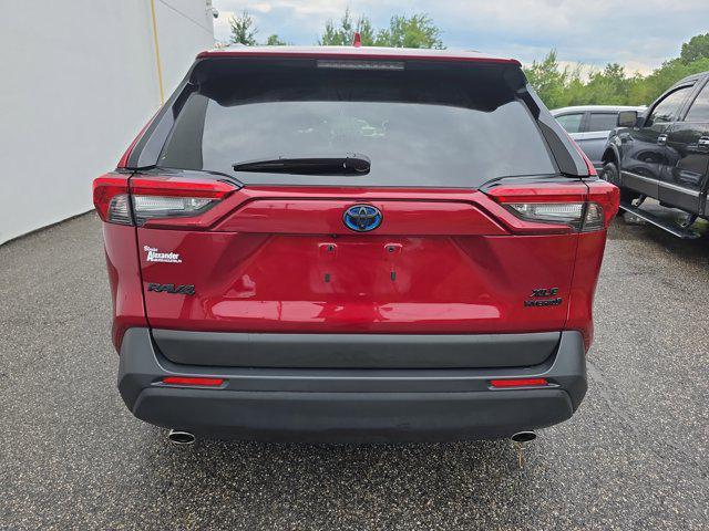 used 2023 Toyota RAV4 Hybrid car, priced at $38,500