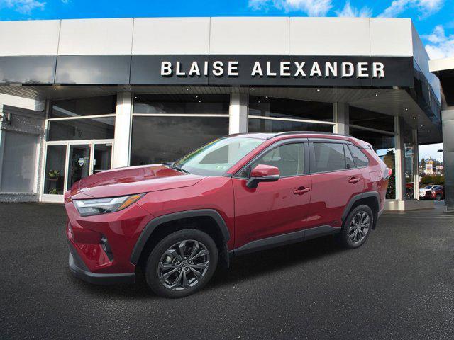 used 2023 Toyota RAV4 Hybrid car, priced at $34,000