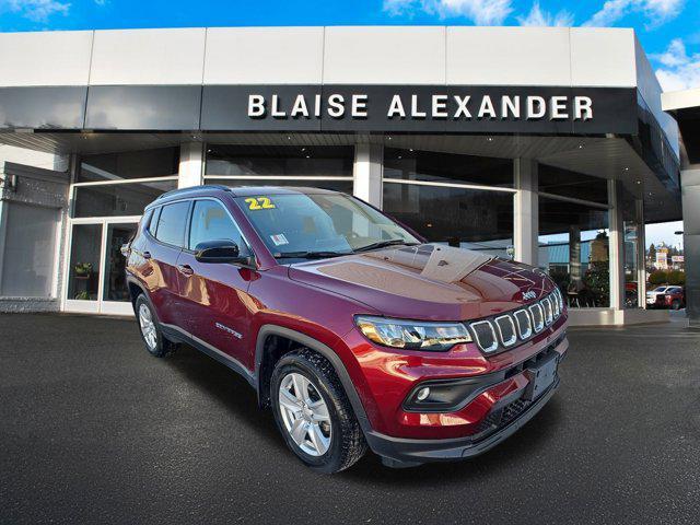 used 2022 Jeep Compass car, priced at $21,500