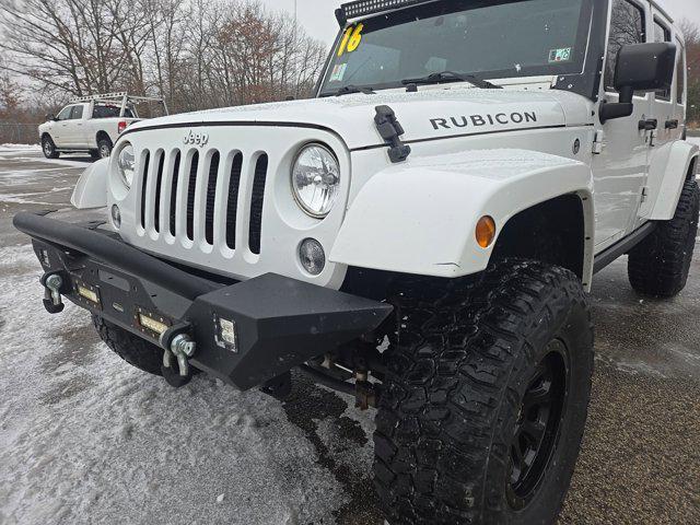 used 2016 Jeep Wrangler Unlimited car, priced at $21,500