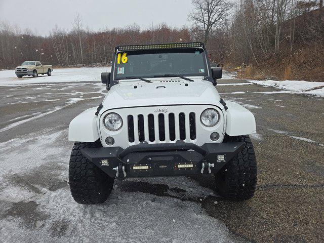 used 2016 Jeep Wrangler Unlimited car, priced at $21,500