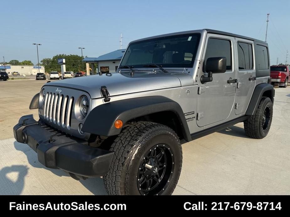 used 2016 Jeep Wrangler Unlimited car, priced at $22,999