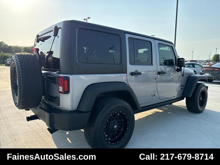 used 2016 Jeep Wrangler Unlimited car, priced at $22,999