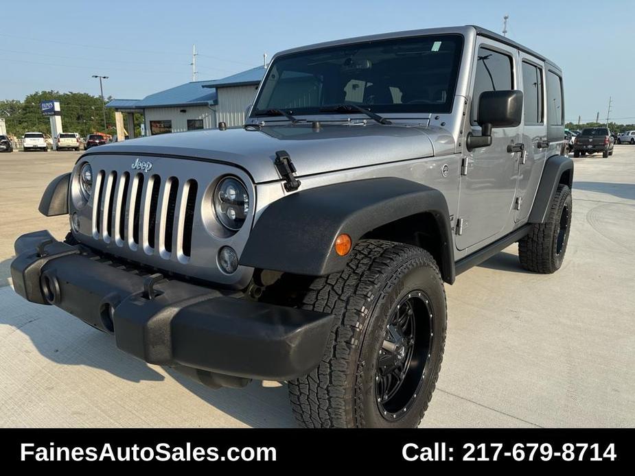 used 2016 Jeep Wrangler Unlimited car, priced at $22,999