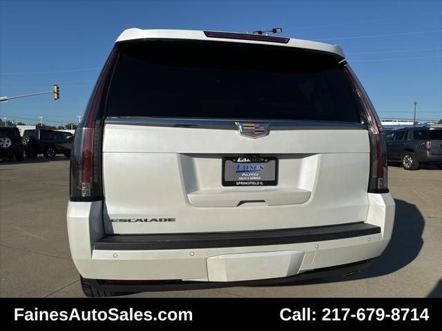 used 2017 Cadillac Escalade car, priced at $32,499