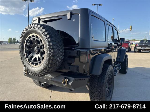 used 2017 Jeep Wrangler Unlimited car, priced at $21,999