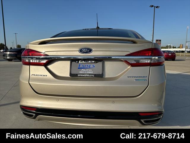 used 2018 Ford Fusion car, priced at $14,999