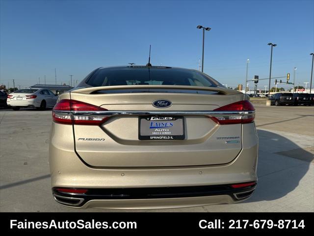 used 2018 Ford Fusion car, priced at $14,999