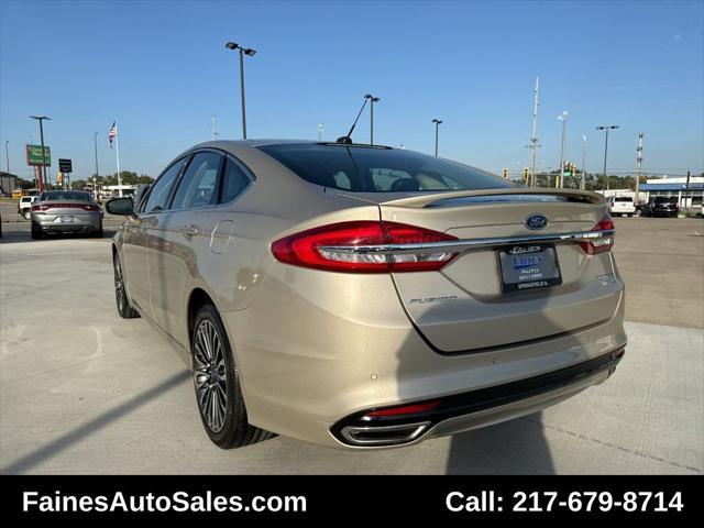 used 2018 Ford Fusion car, priced at $14,999