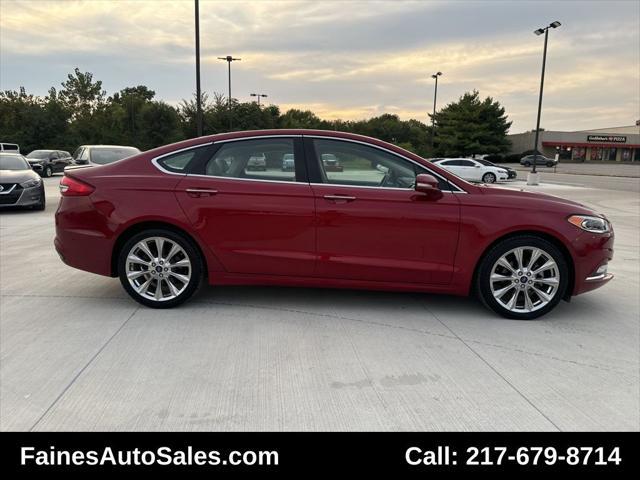 used 2017 Ford Fusion car, priced at $15,999