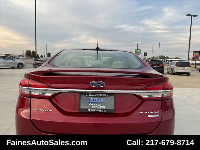 used 2017 Ford Fusion car, priced at $15,999