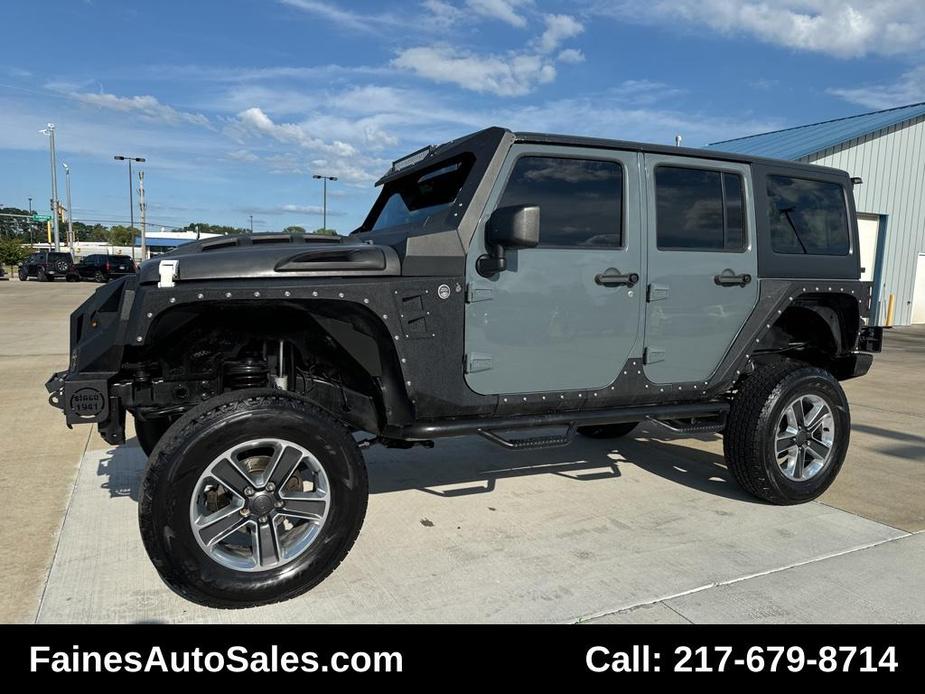 used 2014 Jeep Wrangler Unlimited car, priced at $11,999