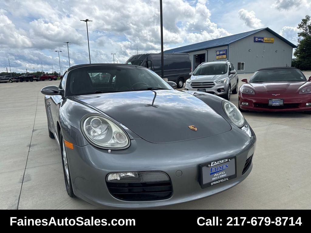 used 2005 Porsche Boxster car, priced at $16,999