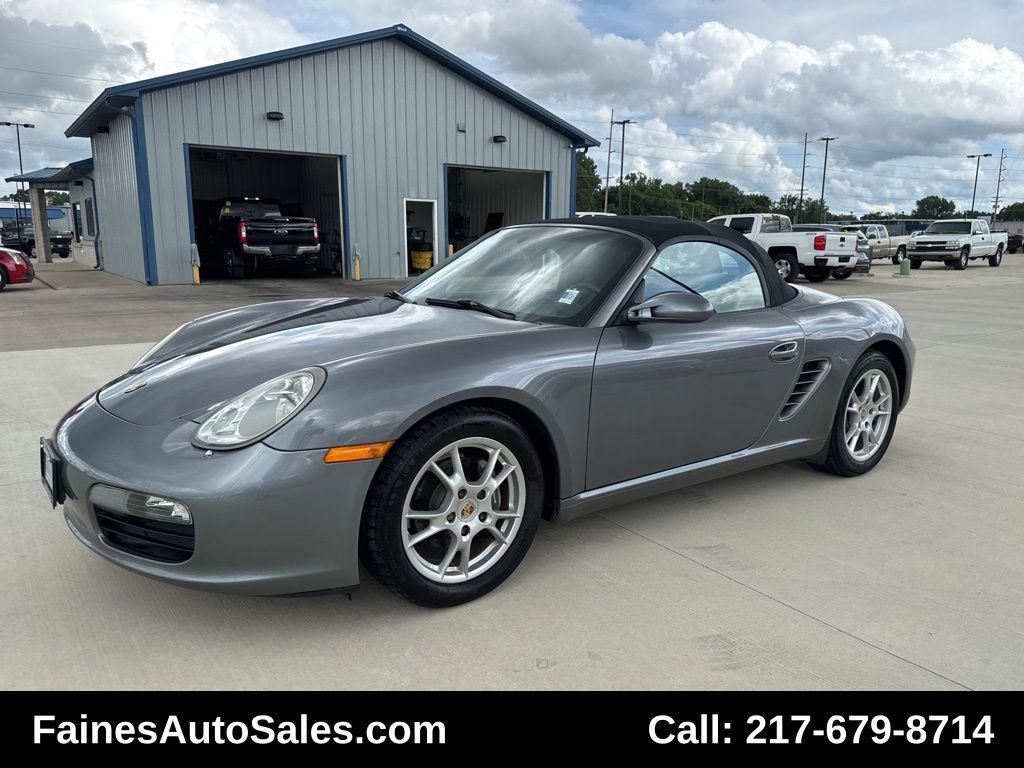 used 2005 Porsche Boxster car, priced at $16,999