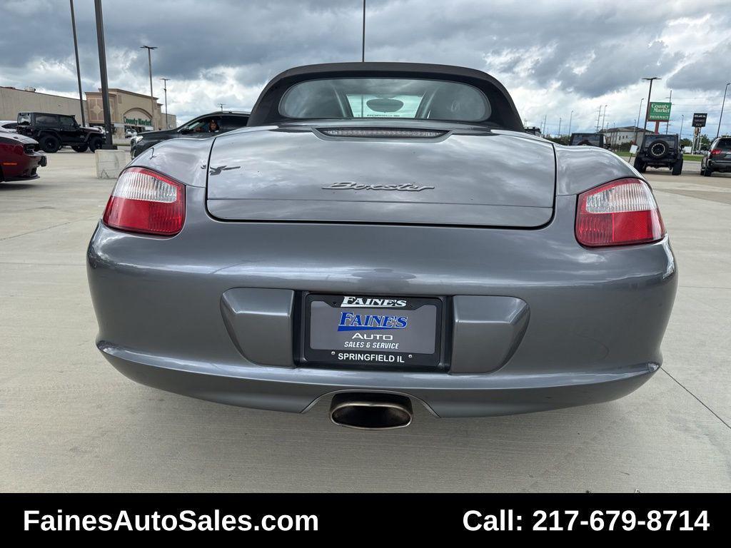 used 2005 Porsche Boxster car, priced at $16,999