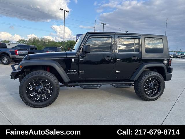 used 2010 Jeep Wrangler Unlimited car, priced at $18,999
