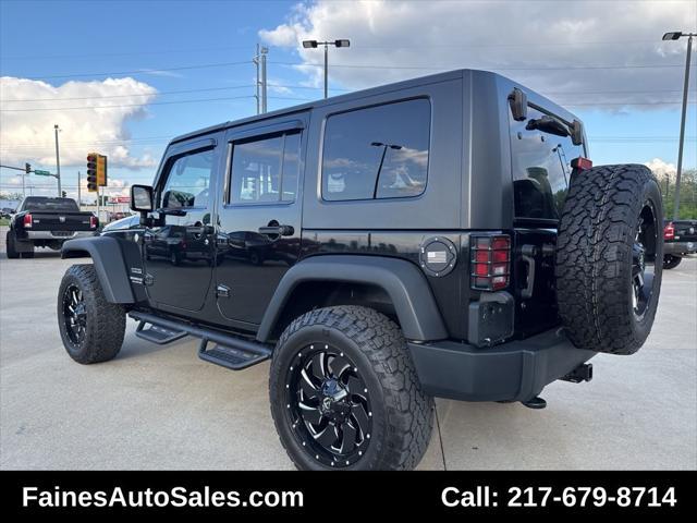 used 2010 Jeep Wrangler Unlimited car, priced at $18,999