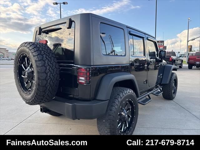 used 2010 Jeep Wrangler Unlimited car, priced at $18,999